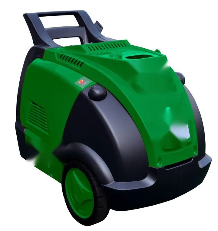 Generador de vapor verde sobre ruedas para lavar autos